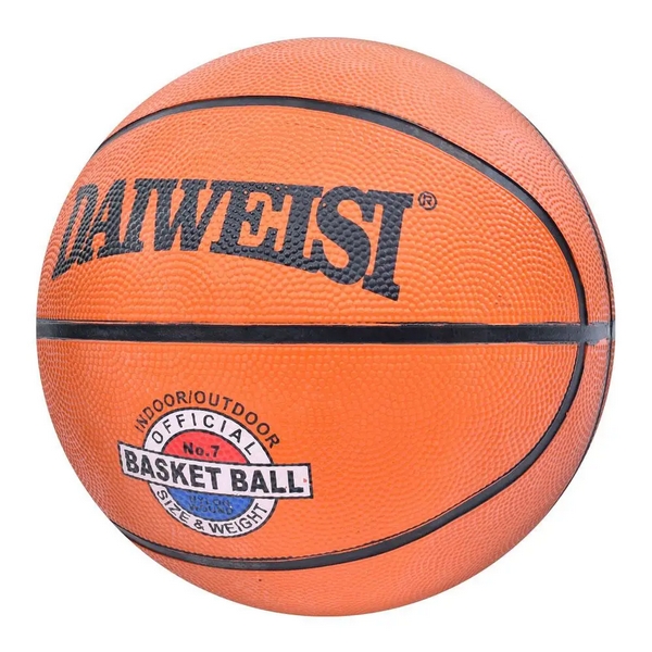 М'яч баскетбольний MS 3941 (30шт) розмір7, гума, 520-560г, 12 панелей, 1колір, сітка, у пакеті (шт.)