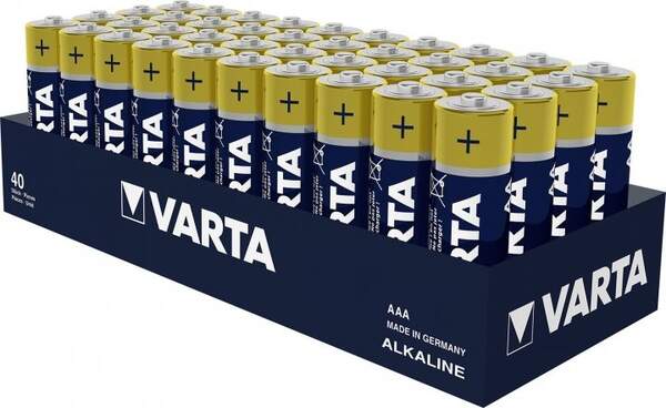 Батарейка LR03 Varta LONGLIFE 4 ALKALINE (4103101354) (400/40) (шт.)