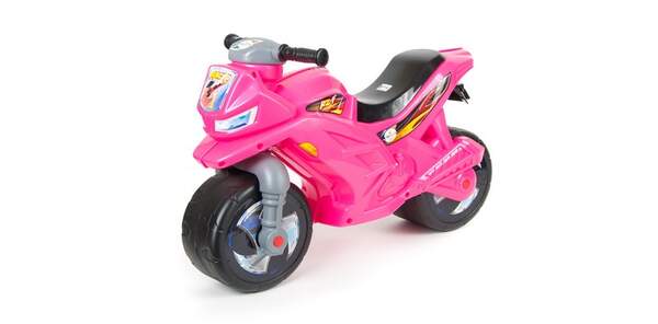 Мотоцикл Беговел 2-х колісний рожевий 501 (шт.)