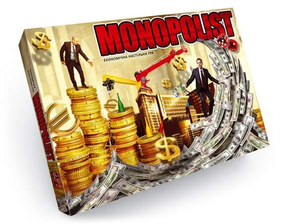 Економічна настільна гра "Monopolist" укр (20) SPG08-02-U (шт.)