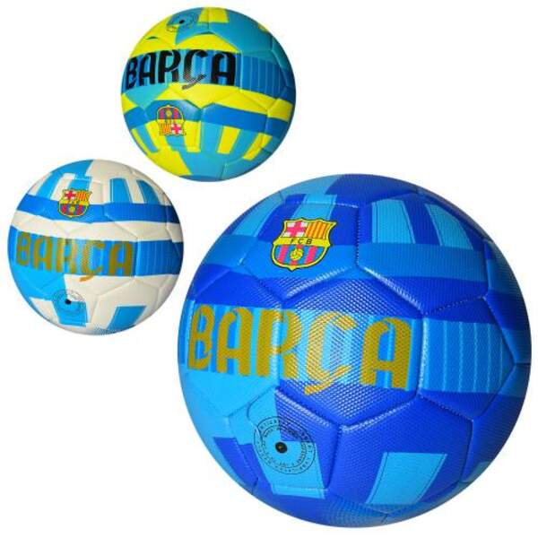 М'яч футбольний MS 2264 (50шт) размір 5, PU, 320-340г, 3 кол.(клуб), в кульку (шт.)