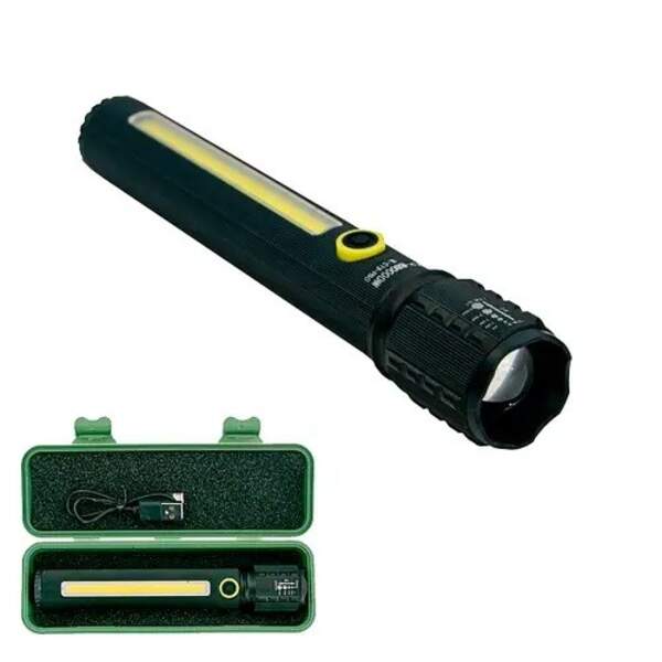 Ліхтарик ручний BL C73 P50 COB + USB CHARGE (240) 8132 (шт.)