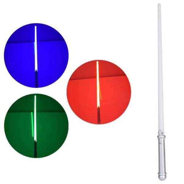 Меч XY-790D (144шт) 72,5 см, світло, 3 кольори, на бат-ку, в кульку, 72,5-4-4см (шт.)