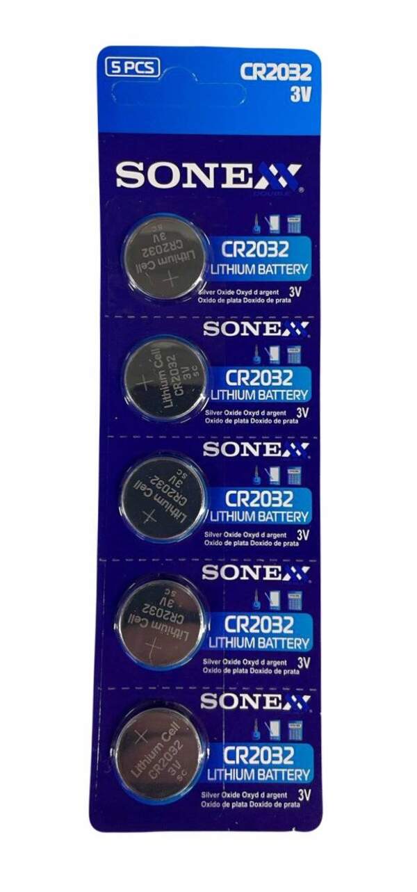 Sonex CR2032 3 V blister card/5 pcs (шт.)