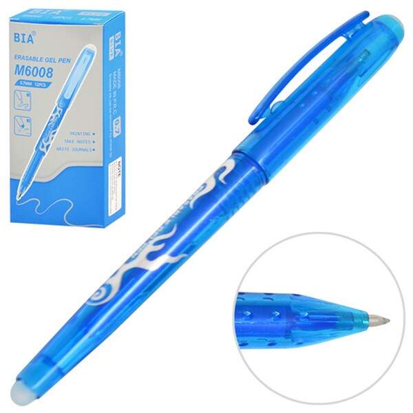 Ручка гелева, що стирається, 0.7мм синя ST02433 (1728шт) (шт.)
