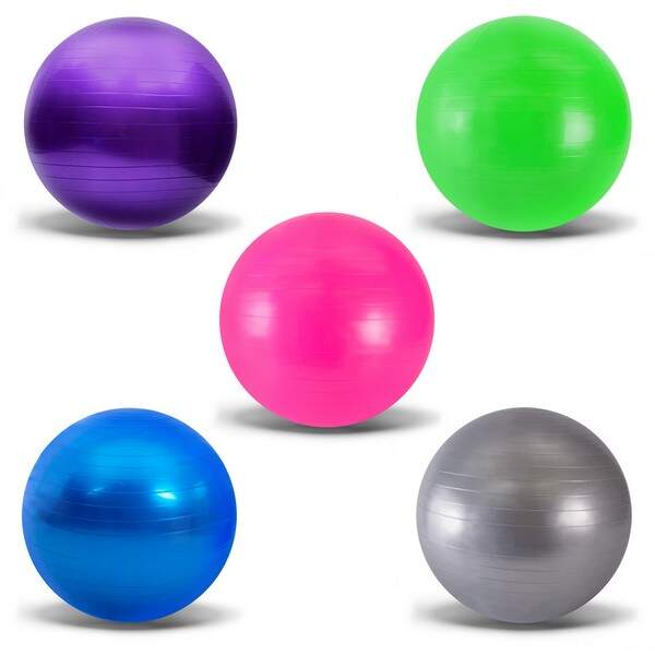 М'яч для фiтнесу арт. B8512 (30шт) 85см, 1200 грам, MIX 5 кольорів, пакет (шт.)