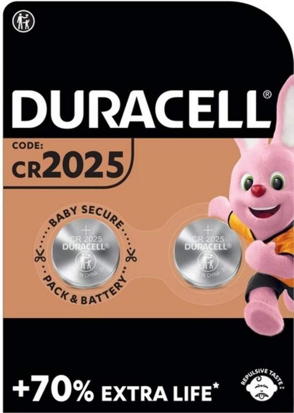 Duracell 2025 (2шт) (шт.)