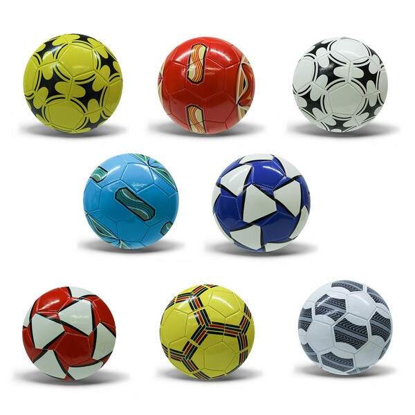 М'яч футбольний арт. FB2335 (100шт) №5, PVC 270 грам, 8 mix (шт.)