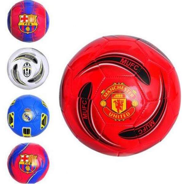 М'яч футбольний EV 3162 (30шт) розмір5,ПВХ1,6мм, 2 шари,32 панелі,300-320г,2 види(країни) (шт.)
