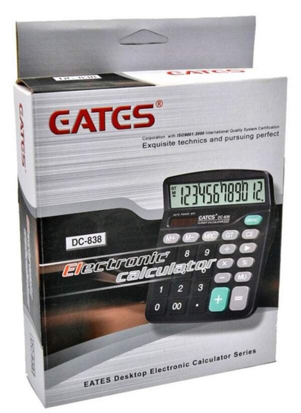 Калькулятор EATES DC-838 (шт.)