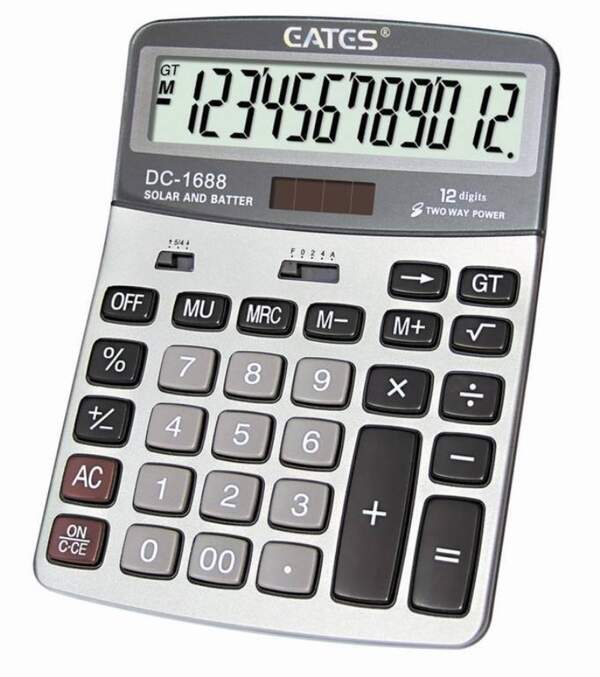 Калькулятор ЕATES DC1688 (шт.)