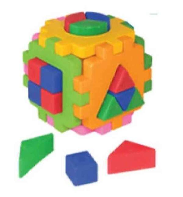 Іграшка куб "Розумний малюк Логіка 2 ТехноК", арт.2469 /24 шт (шт.)