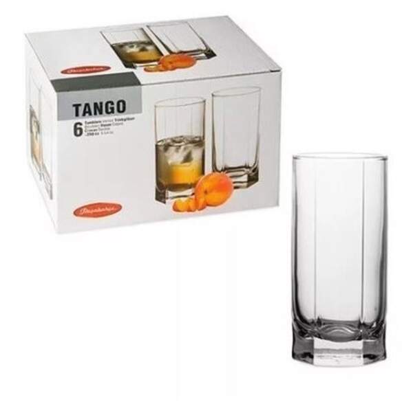 Танго склянка д/коктейлю v-290мл (под.уп.) н-р6шт 42942Т (шт.)